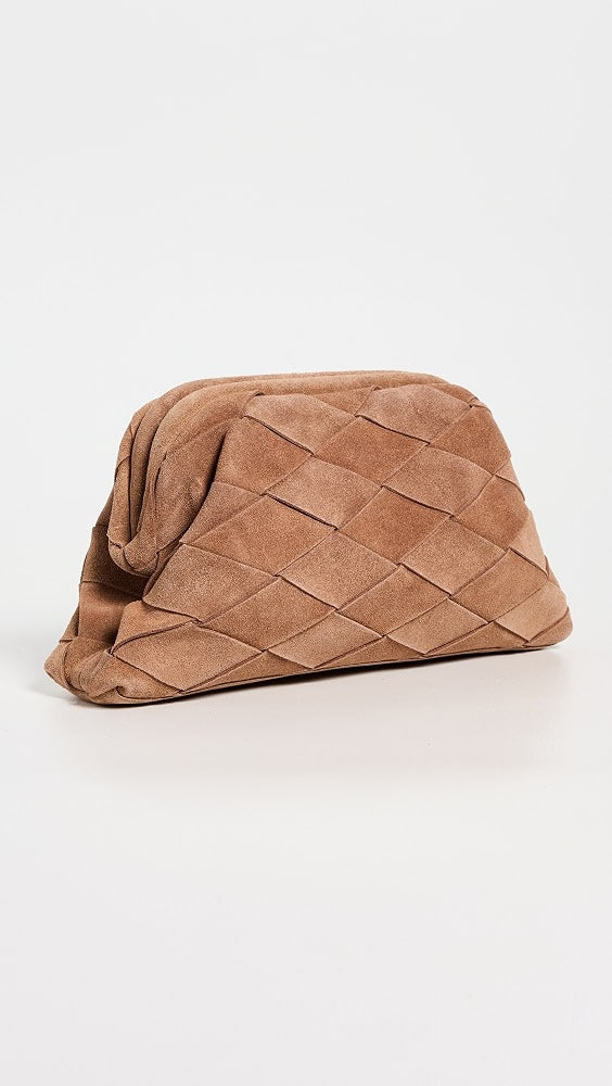 BTB Los Angeles Maylie Clutch - Cognac