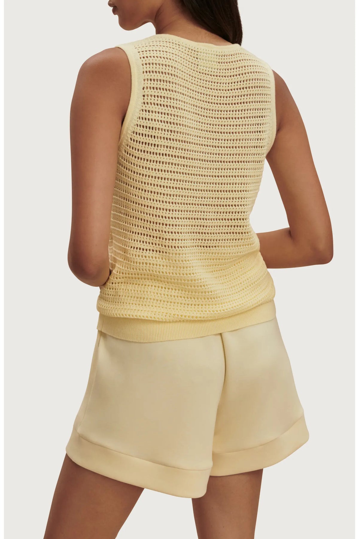 Varley Ramon Knit Tank- Anise Flower