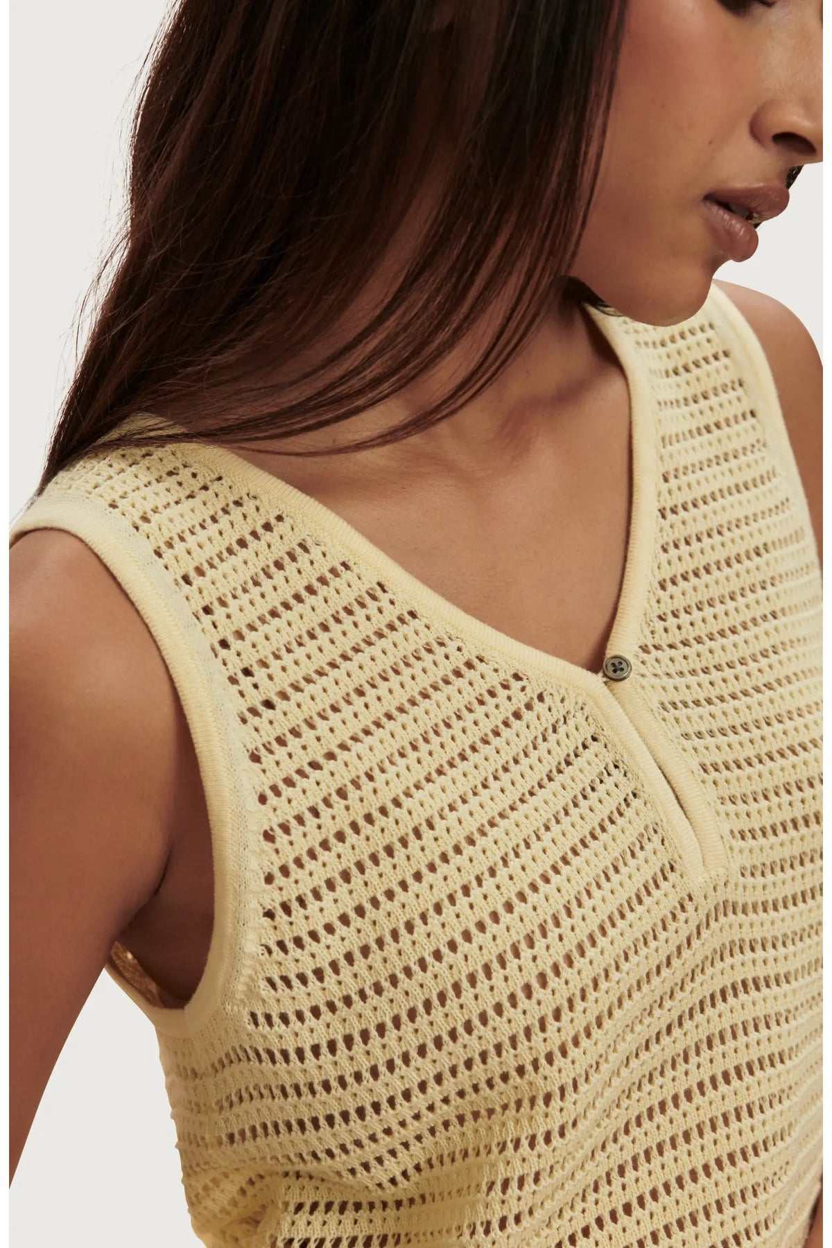 Varley Ramon Knit Tank- Anise Flower