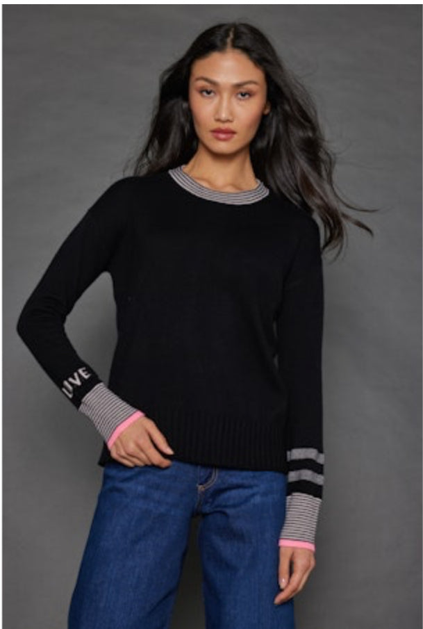 Lisa Todd Love Story Sweater - Onyx