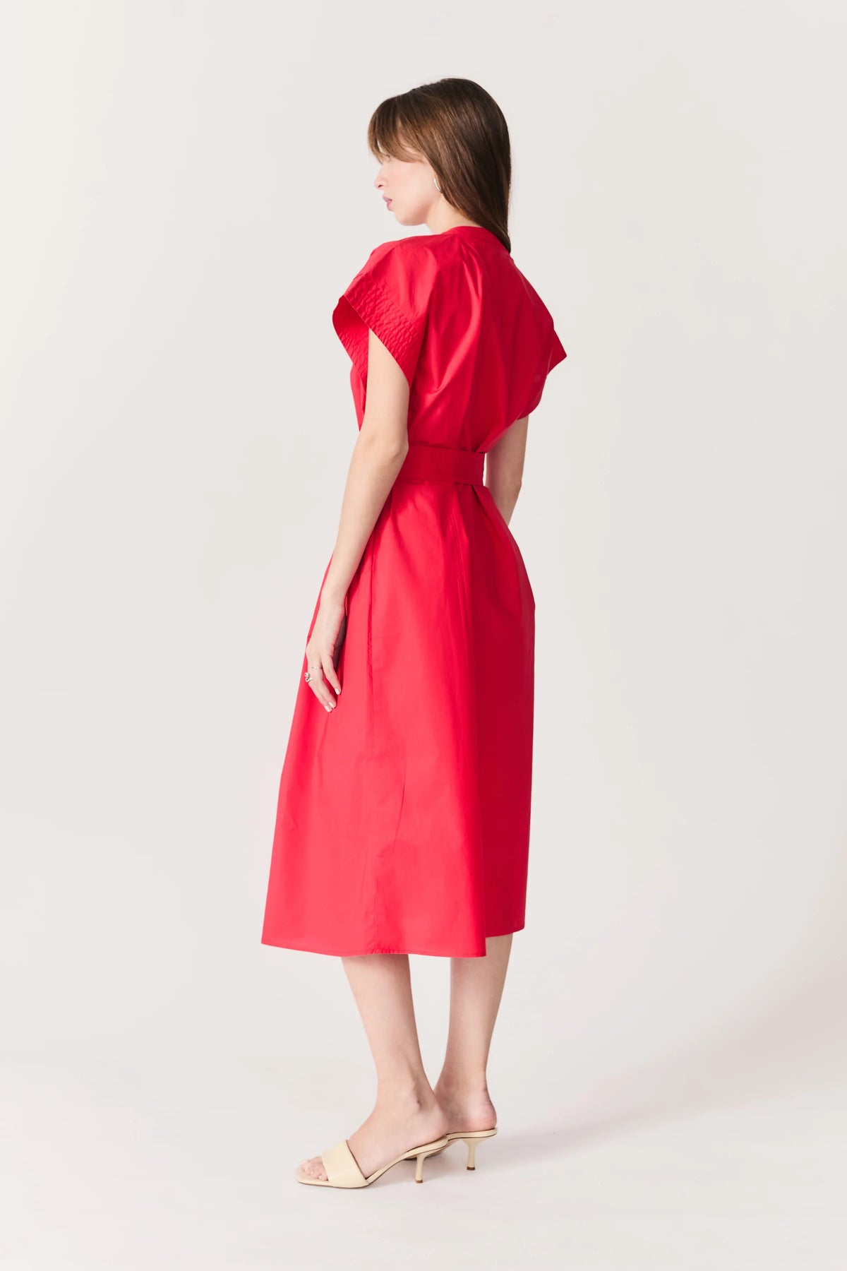 Deluc Cancela Dress - Red