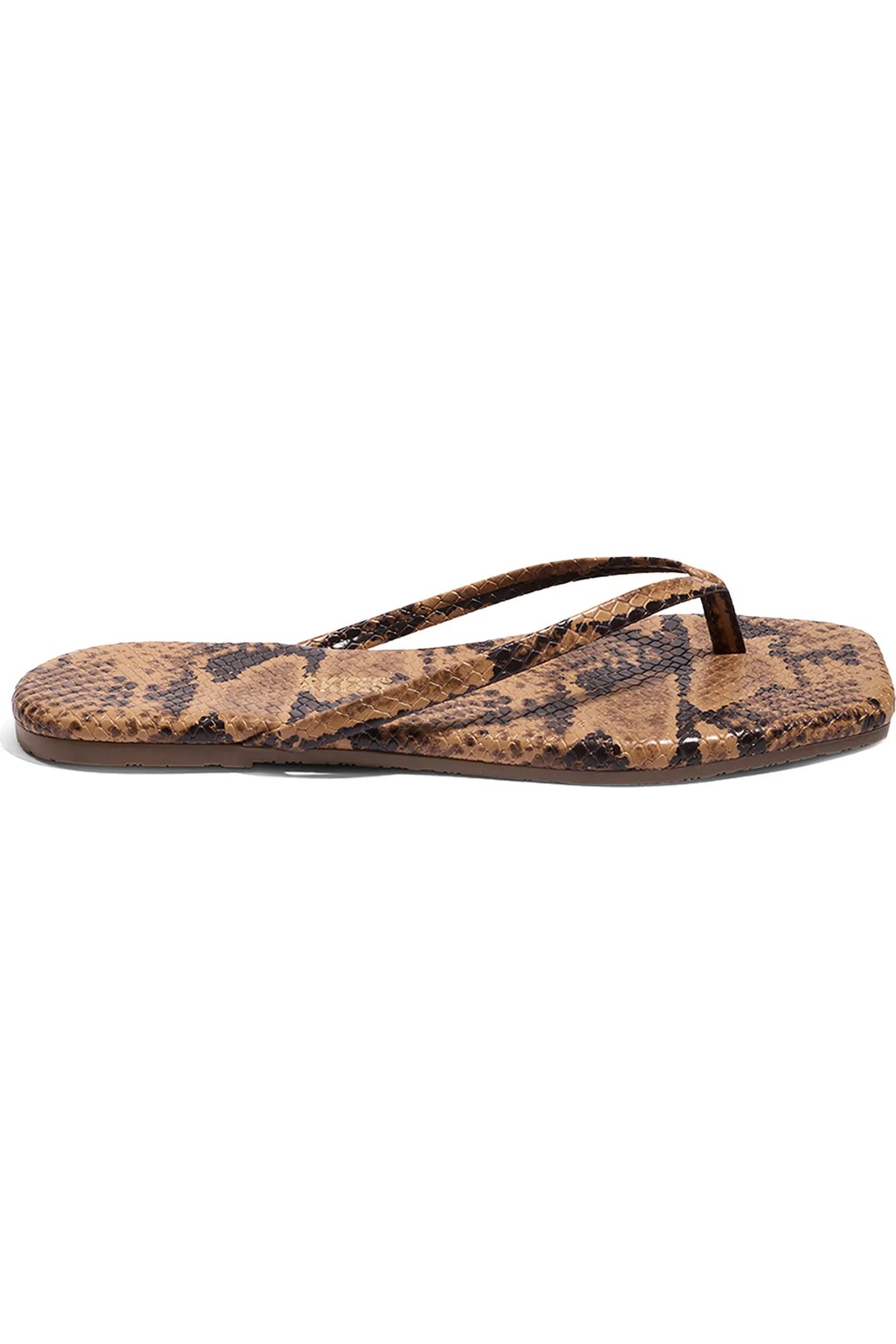 Tkees Lily Square Toe Exotics- Cocosnake