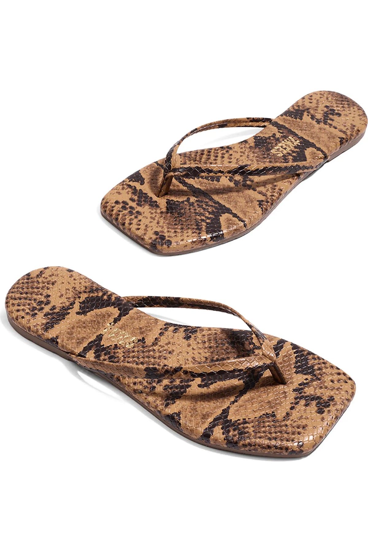 Tkees Lily Square Toe Exotics- Cocosnake