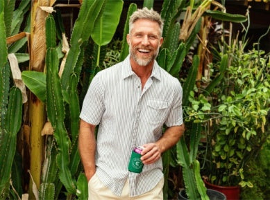 Criquet Short Sleeve Performance Pearl Snap - Sage Seersucker