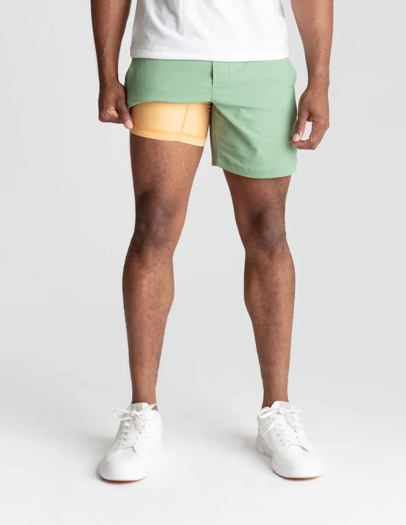 Birddogs Khaki Short 7” - Kashmir Green