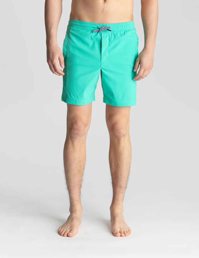 Birddogs Swim Short 7” - Sea Green