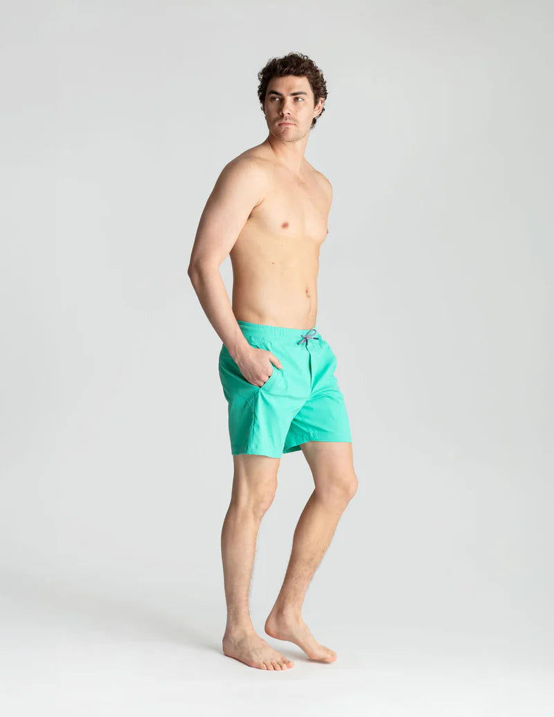 Birddogs Swim Short 7” - Sea Green