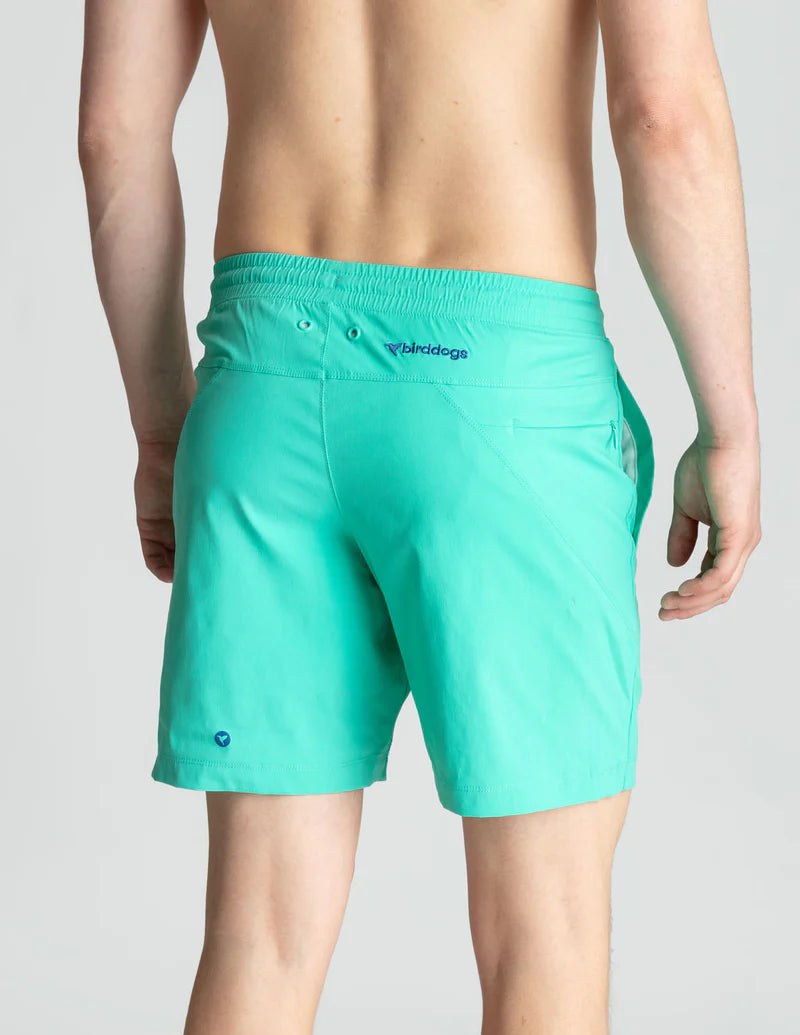 Birddogs Swim Short 7” - Sea Green
