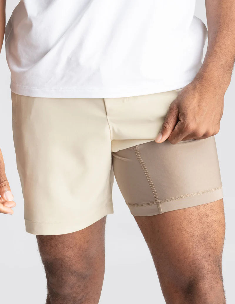 Birddogs Khaki Short 7” - Stone