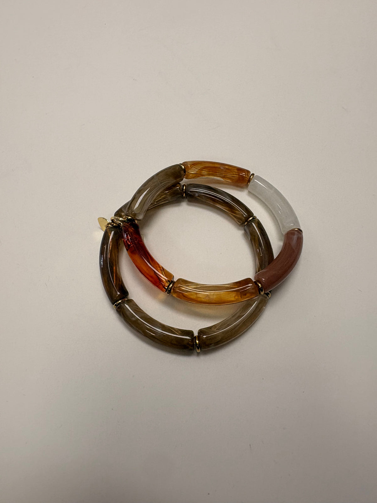 Bracha Leni Acrylic Bracelet - Brown