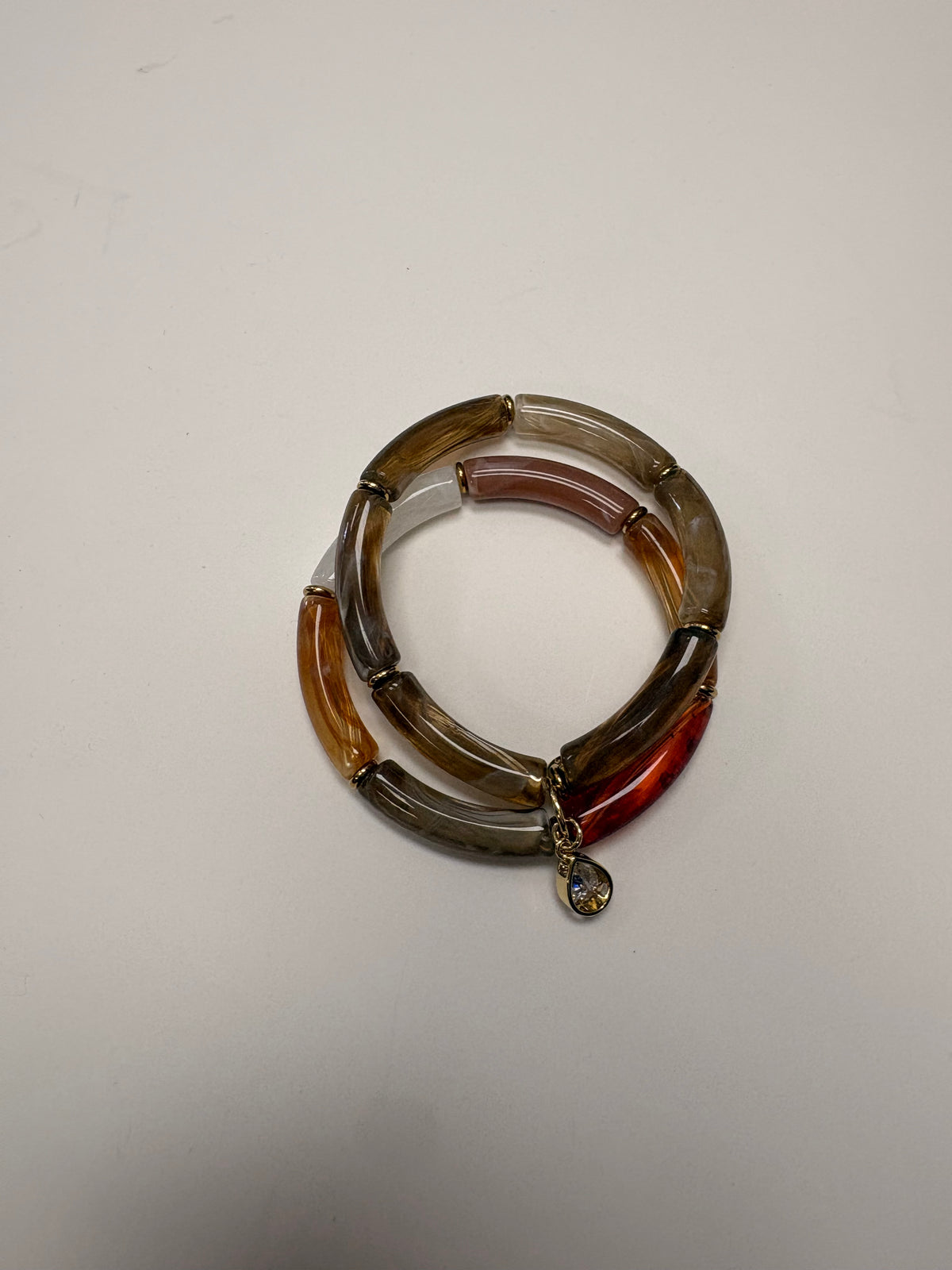 Bracha Leni Acrylic Bracelet - Brown