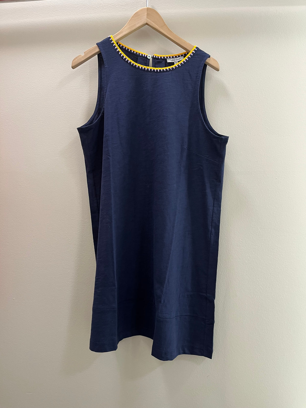 Lisa Todd Summer Swing Dress- Navy