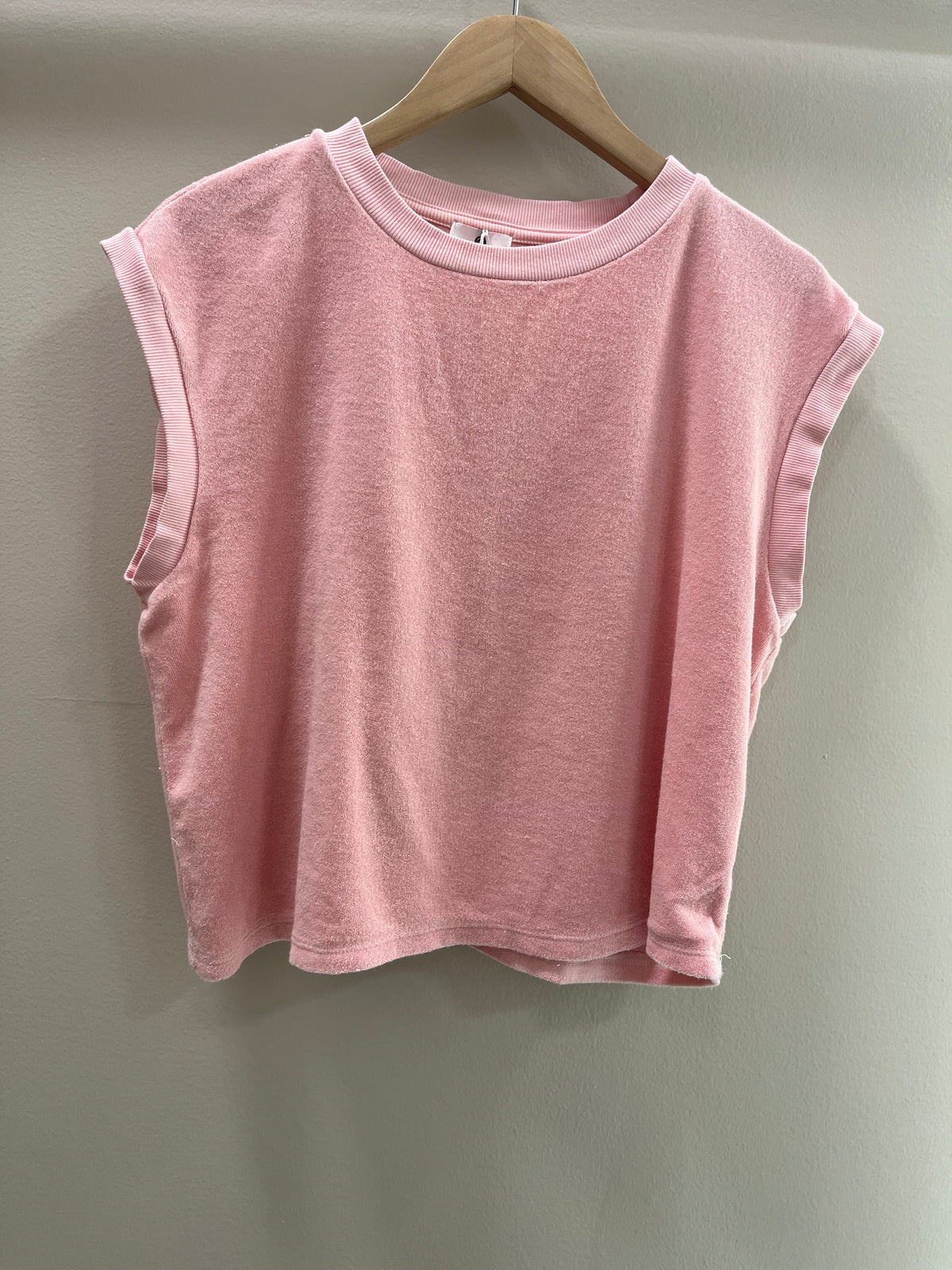 Sundry Muscle Tank- Faded Pink