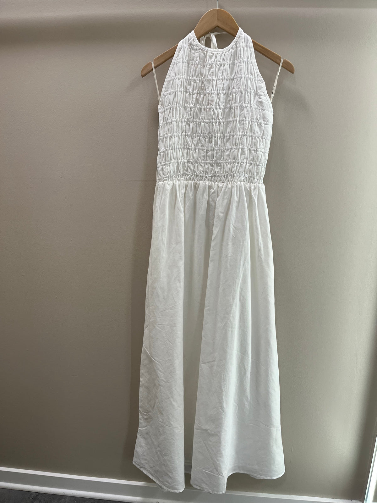 Nude Lucy Mira Maxi Dress - White
