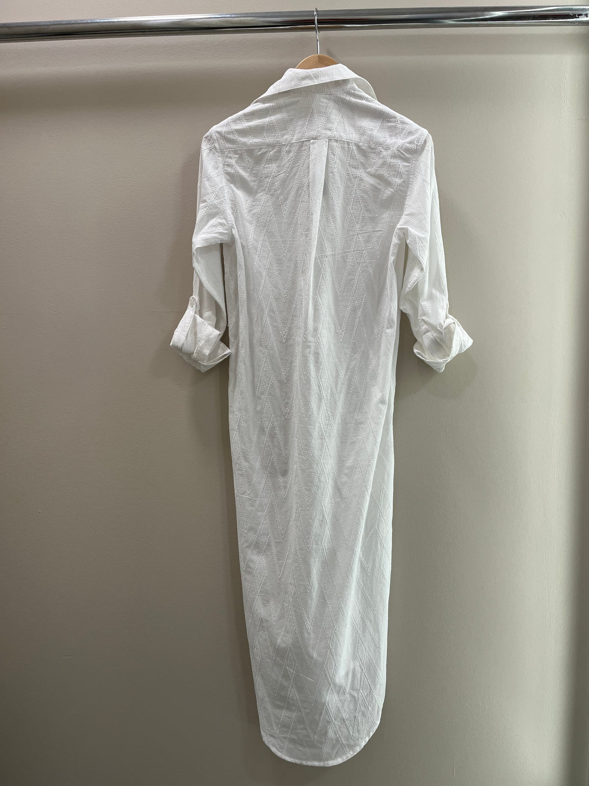 Emily Phillips Midi Dress - White Diamond
