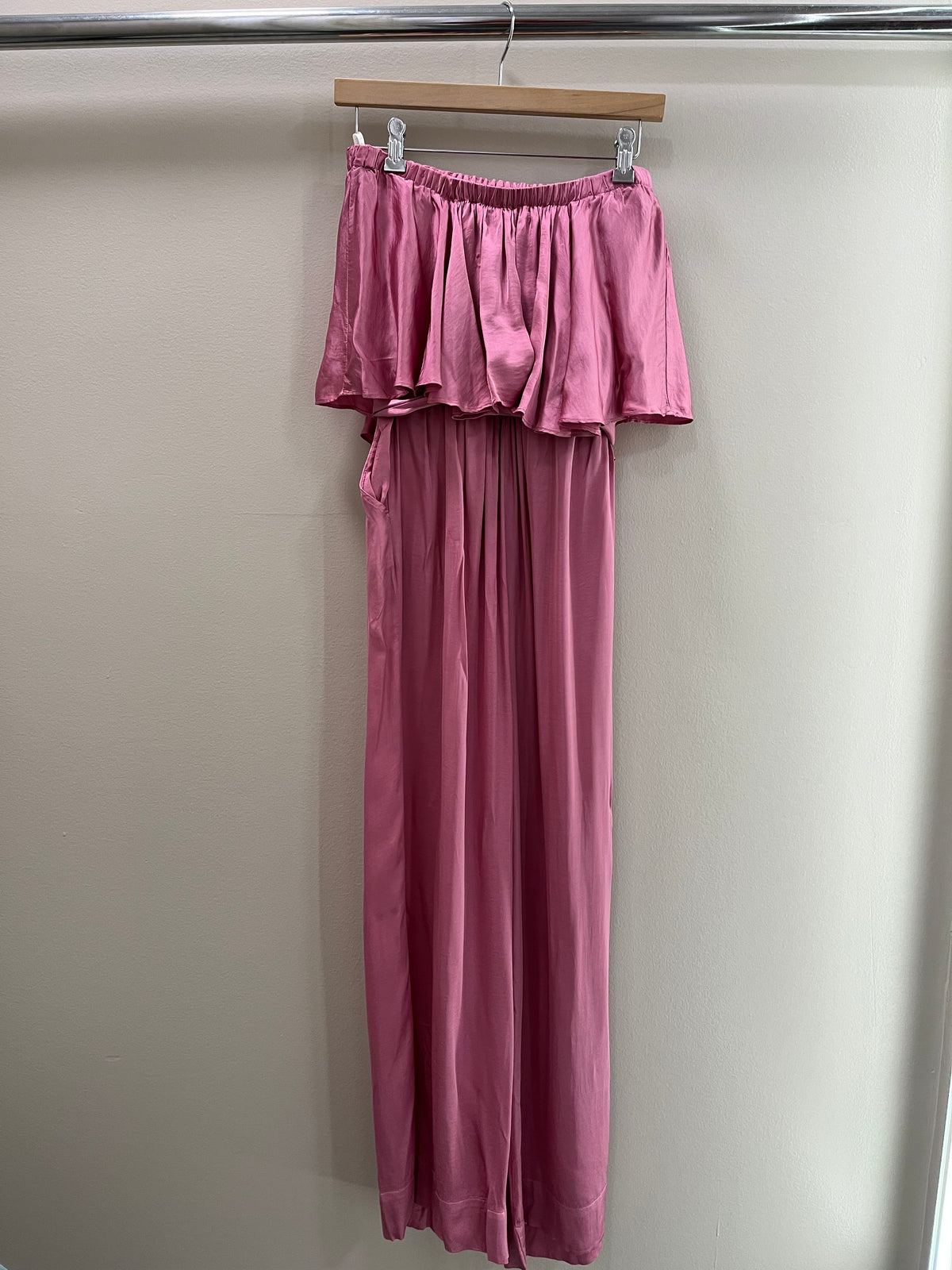 Young Fabulous & Broke Solstice Jumpsuit - Pink Mauve Solid