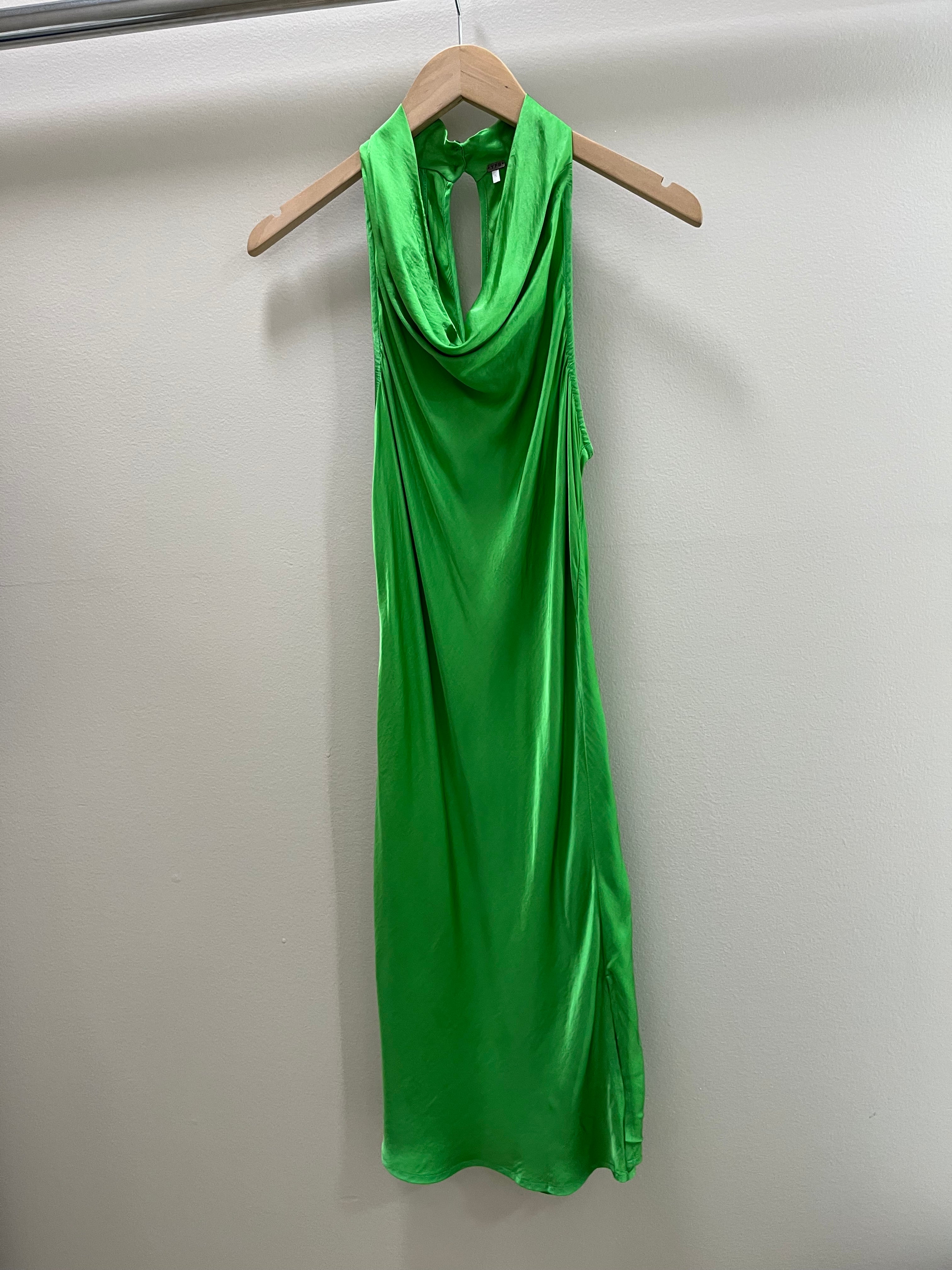 young fabulous and broke dress Young, & Siren Maxi in Island Ombre MAXI DRESS SLIGHT SHOULDER PADS ROUND NECKLINE SLIM SILHOUETTE 100% VISCOSE HAND WASH COLD YOUNG FABULOUS BROKE Maxi Dress