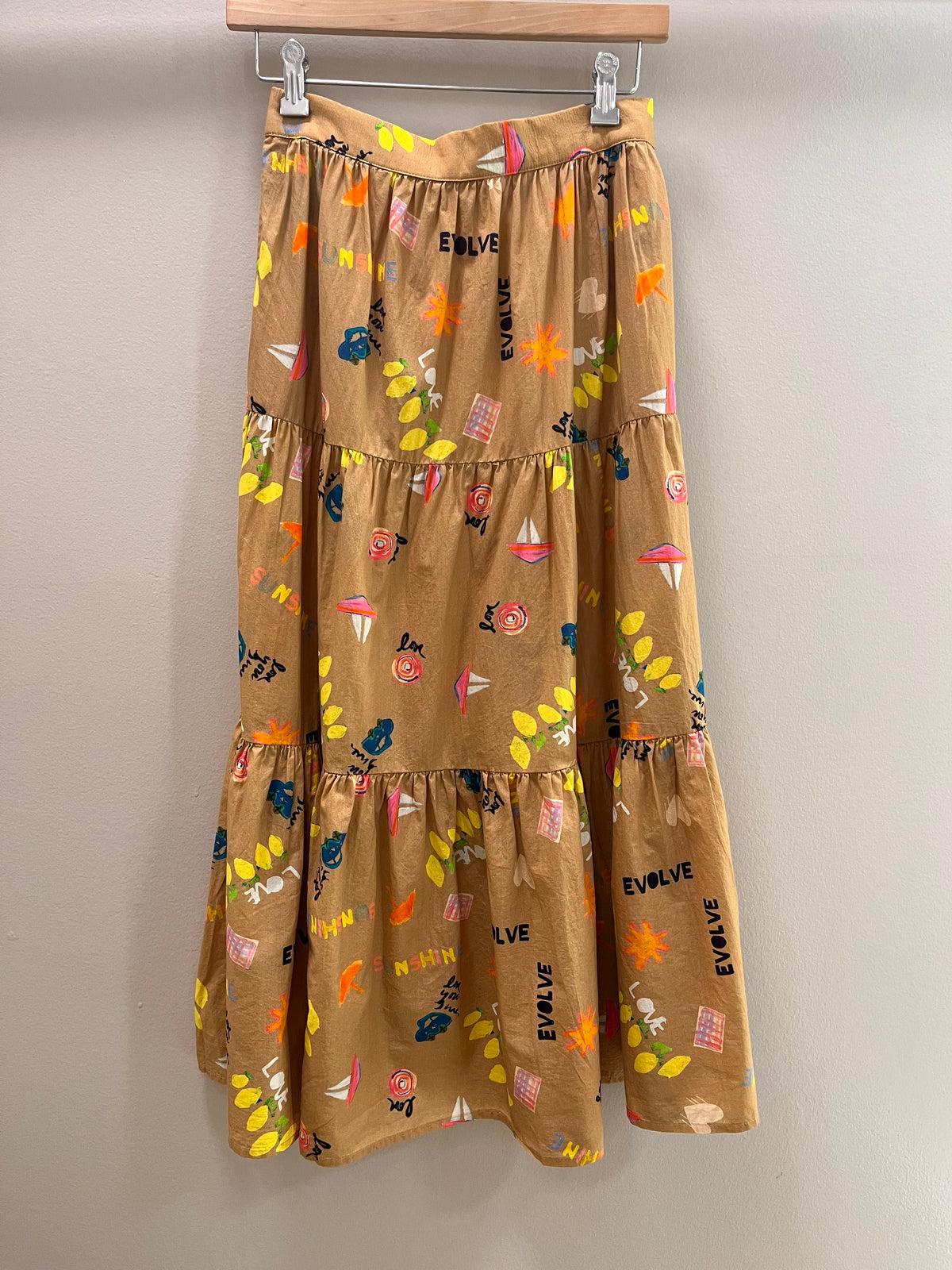 KERRI ROSENTHAL Point Dume Skirt- Multi