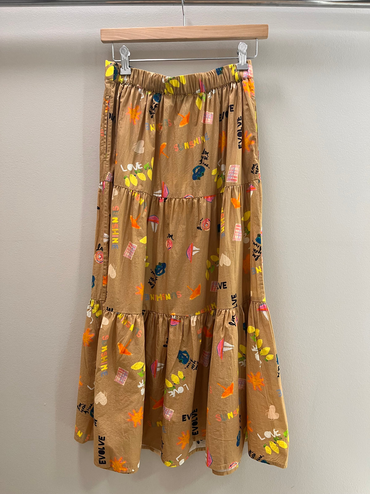 KERRI ROSENTHAL Point Dume Skirt- Multi