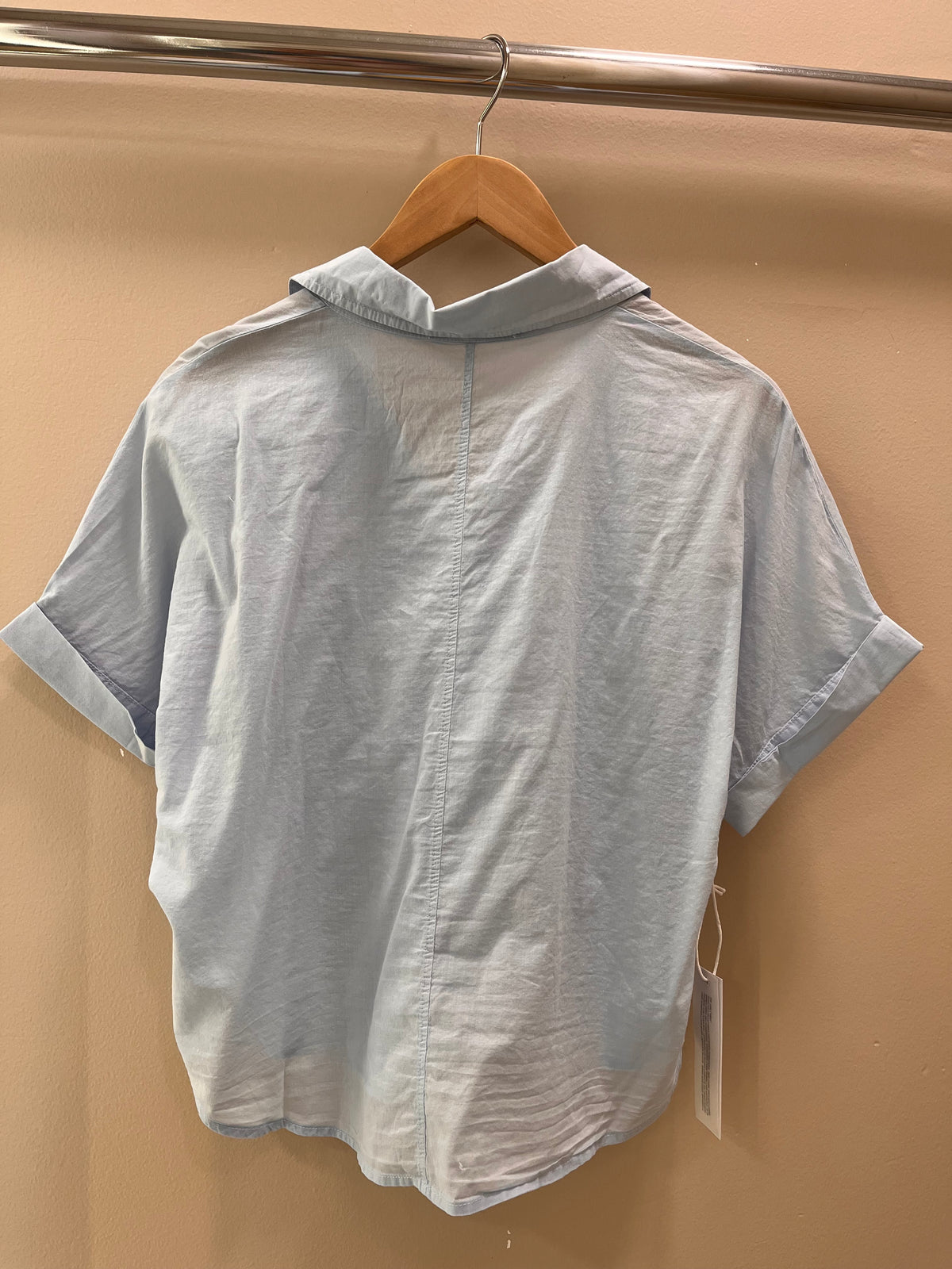 Stateside Voile Dolman Shirt- Blue Haze