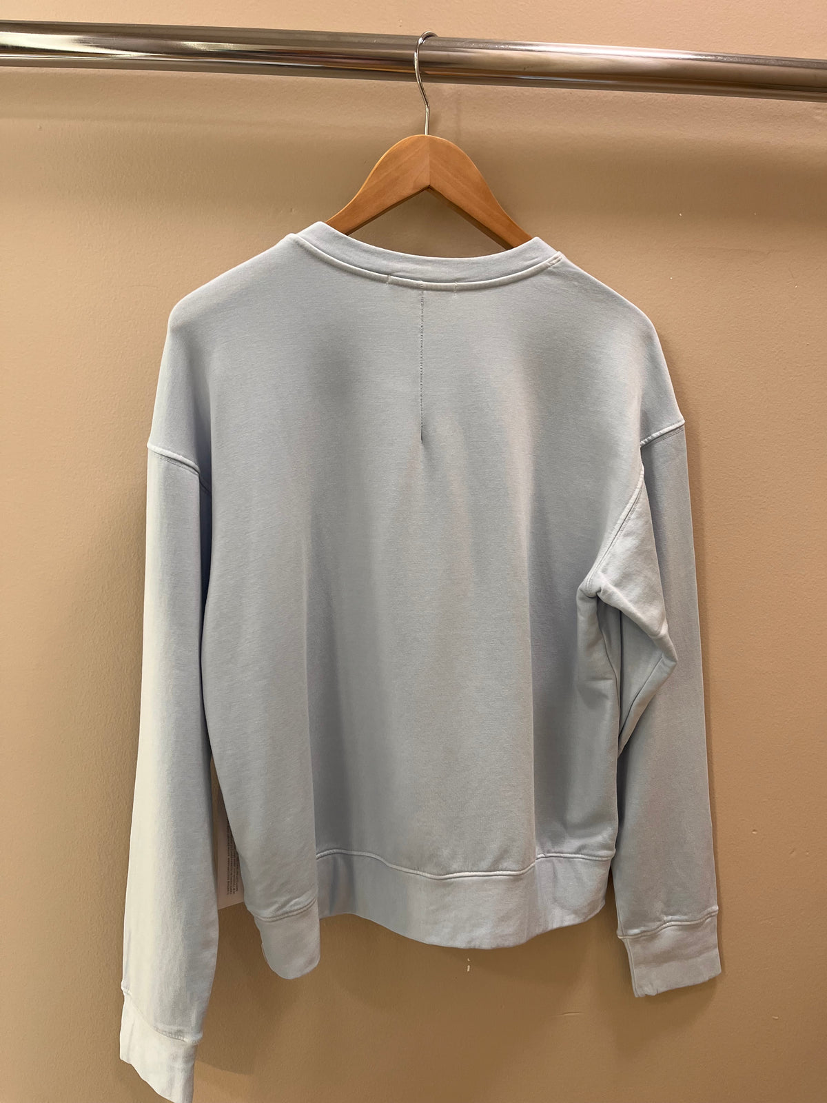 Stateside Softest Fleece Crewneck Pullover- Blue Haze