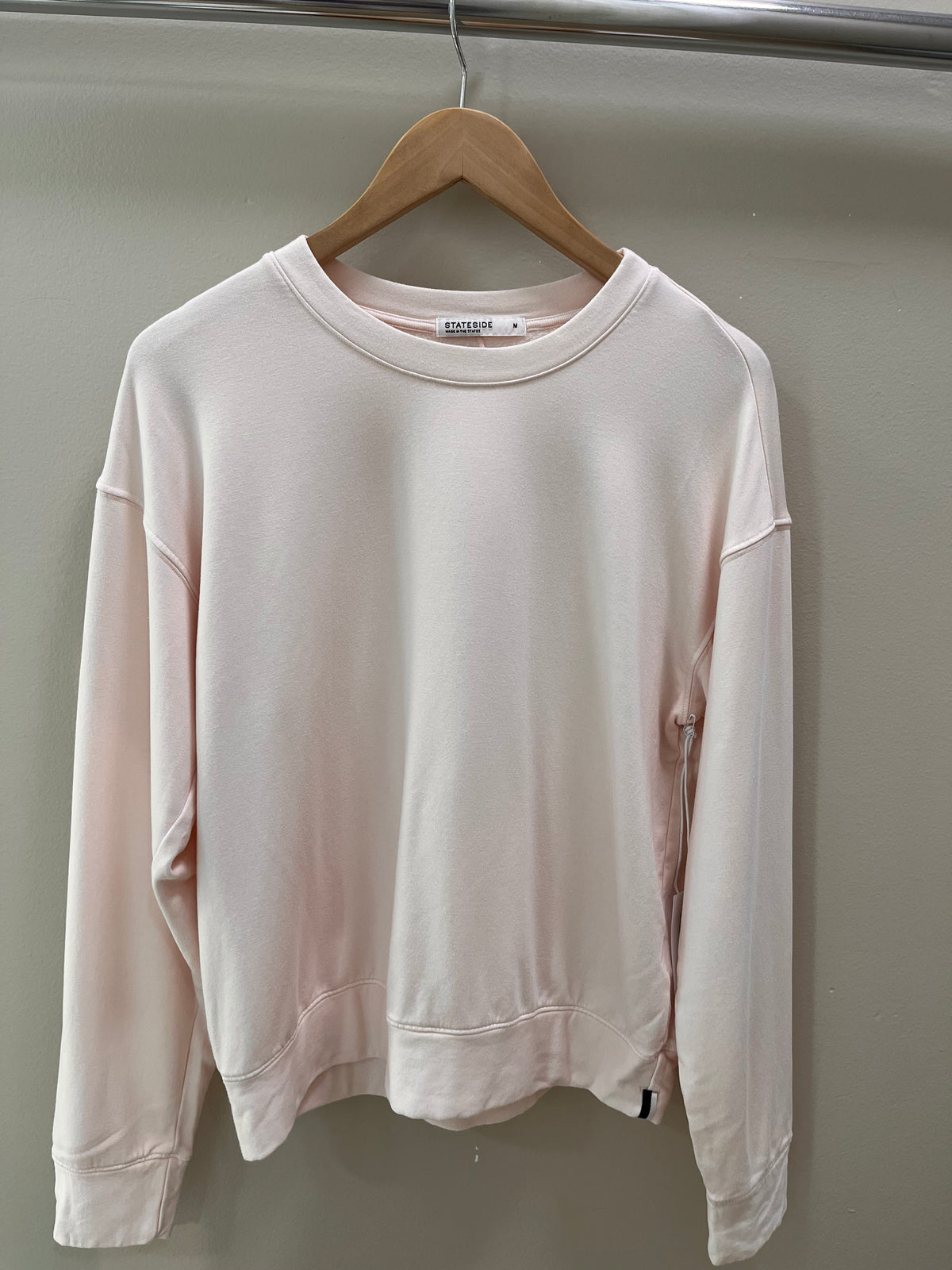 Stateside Softest Fleece Crewneck Pullover- Ice Cream