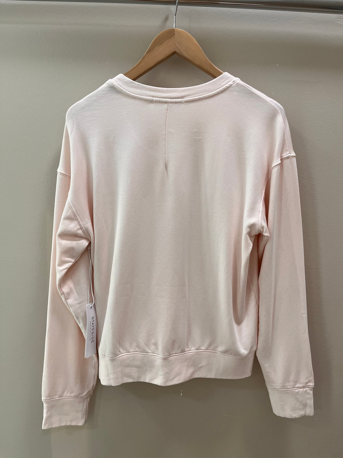 Stateside Softest Fleece Crewneck Pullover- Ice Cream