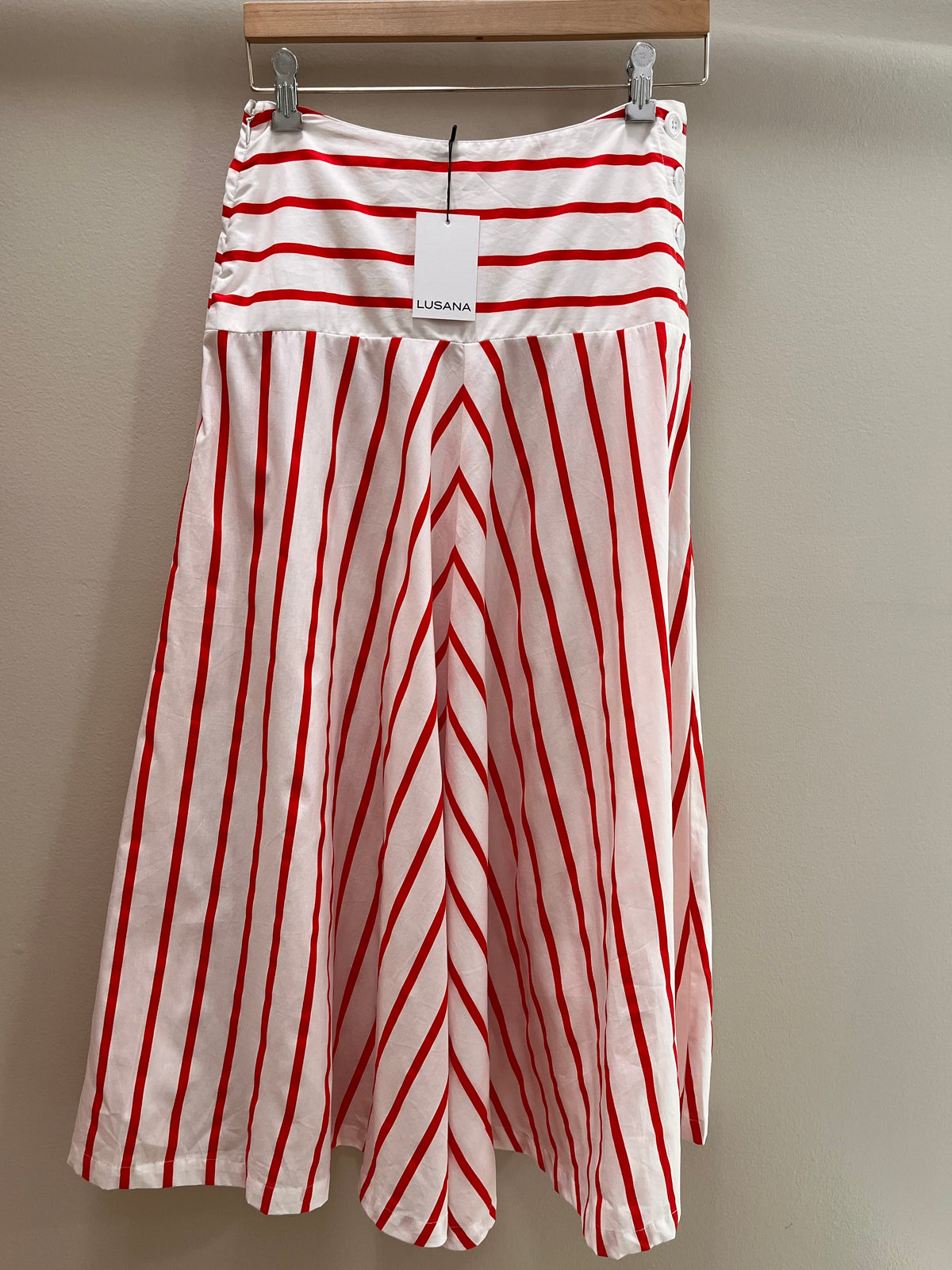 Lusana Kyla Skirt- Summer Stripe