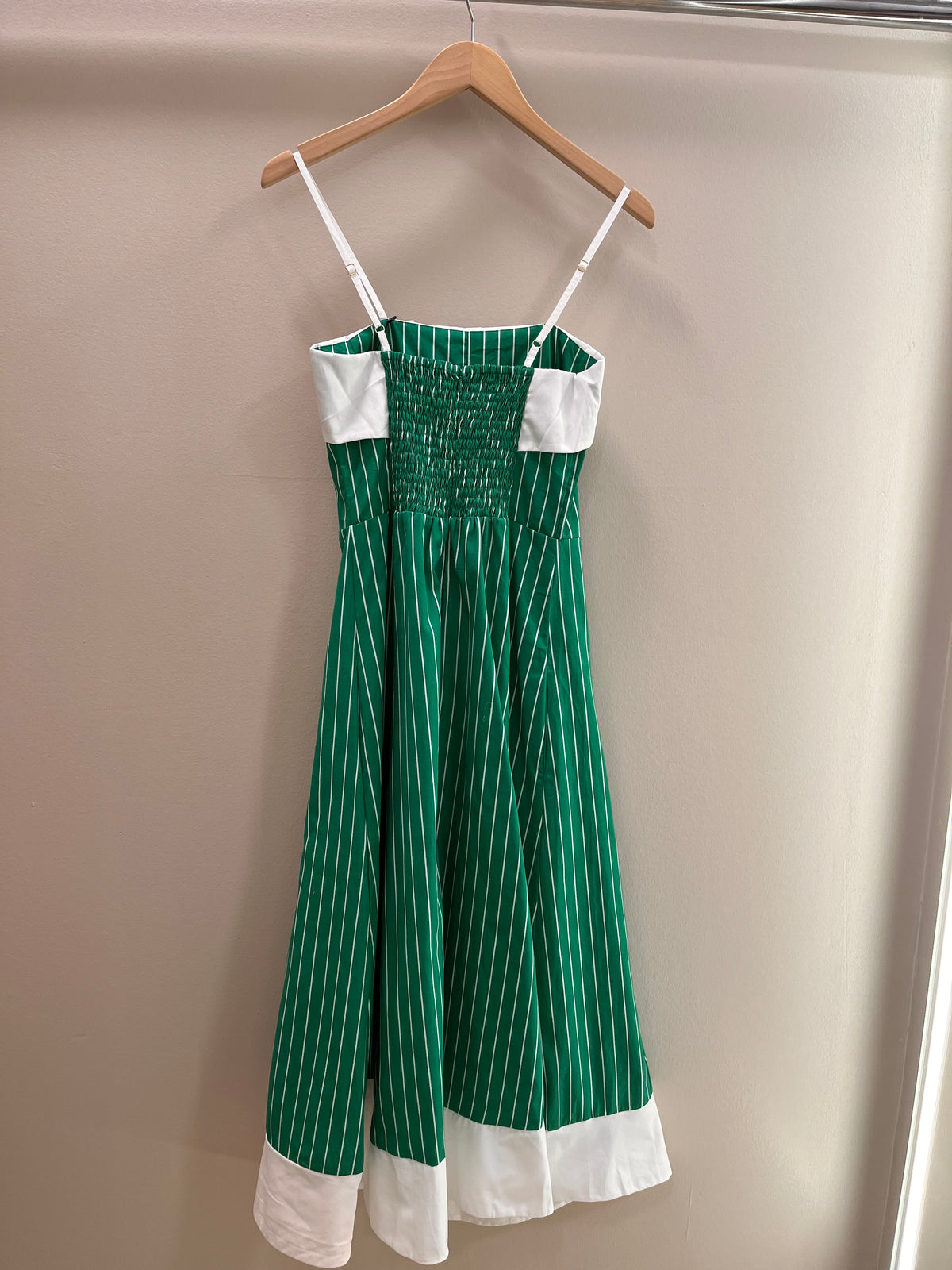 Lusana Nash Dress- Clover Stripe
