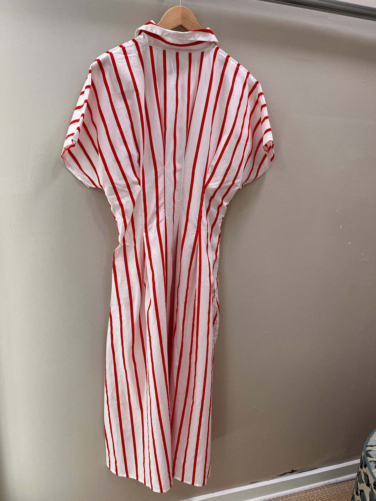 Lusana Spencer Dress- Summer Stripe