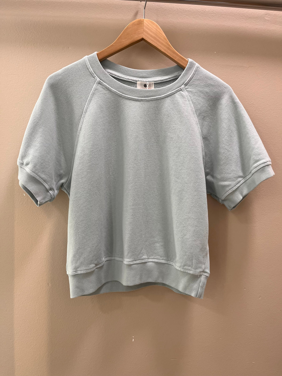 Sundry Raglan Sweatshirt- Dusty Sky