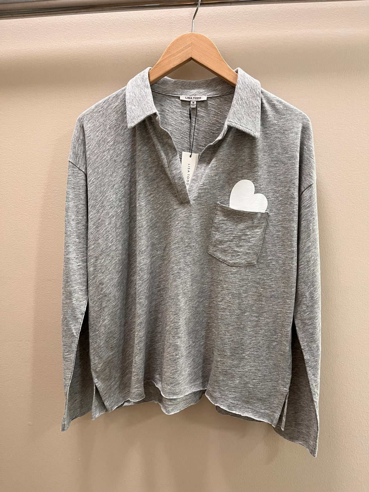 Lisa Todd Pocket Love- Heather Grey