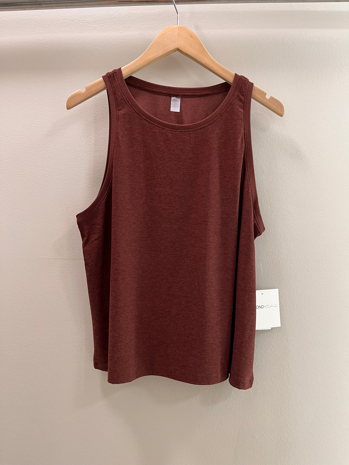 Beyond Yoga Featherweight Rebalance Tank- Iced Mocha Heather