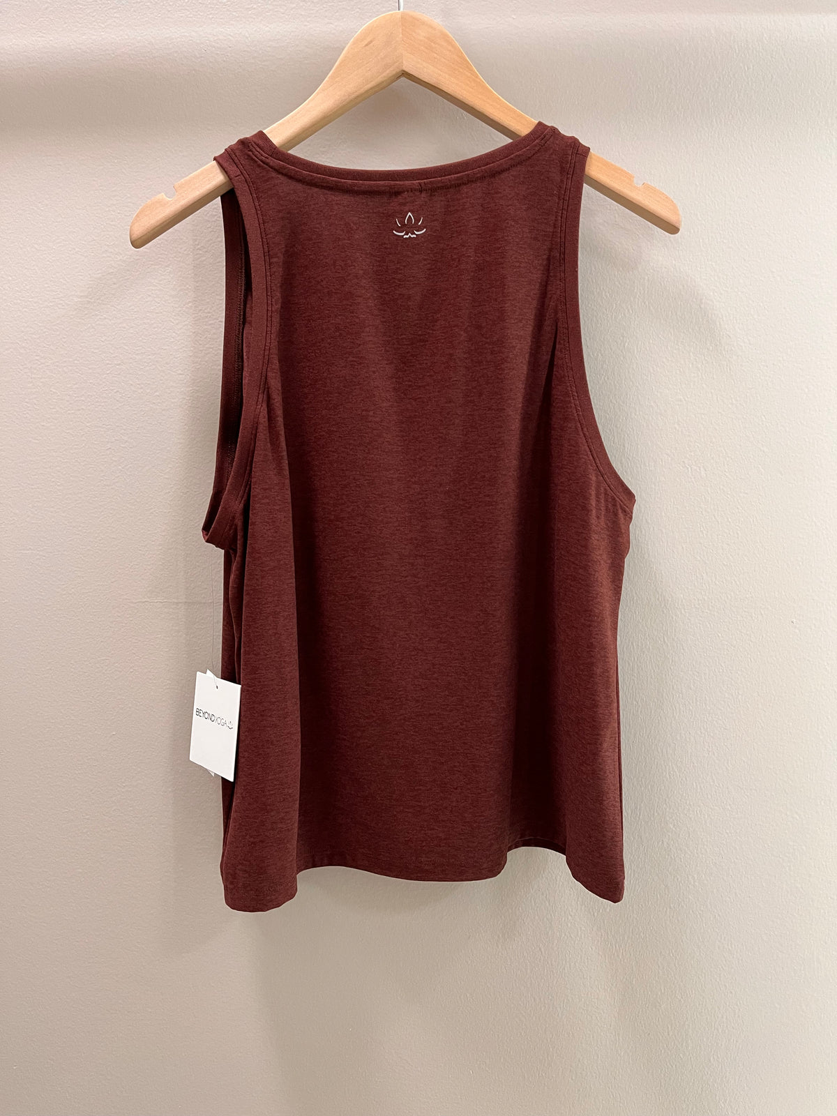 Beyond Yoga Featherweight Rebalance Tank- Iced Mocha Heather