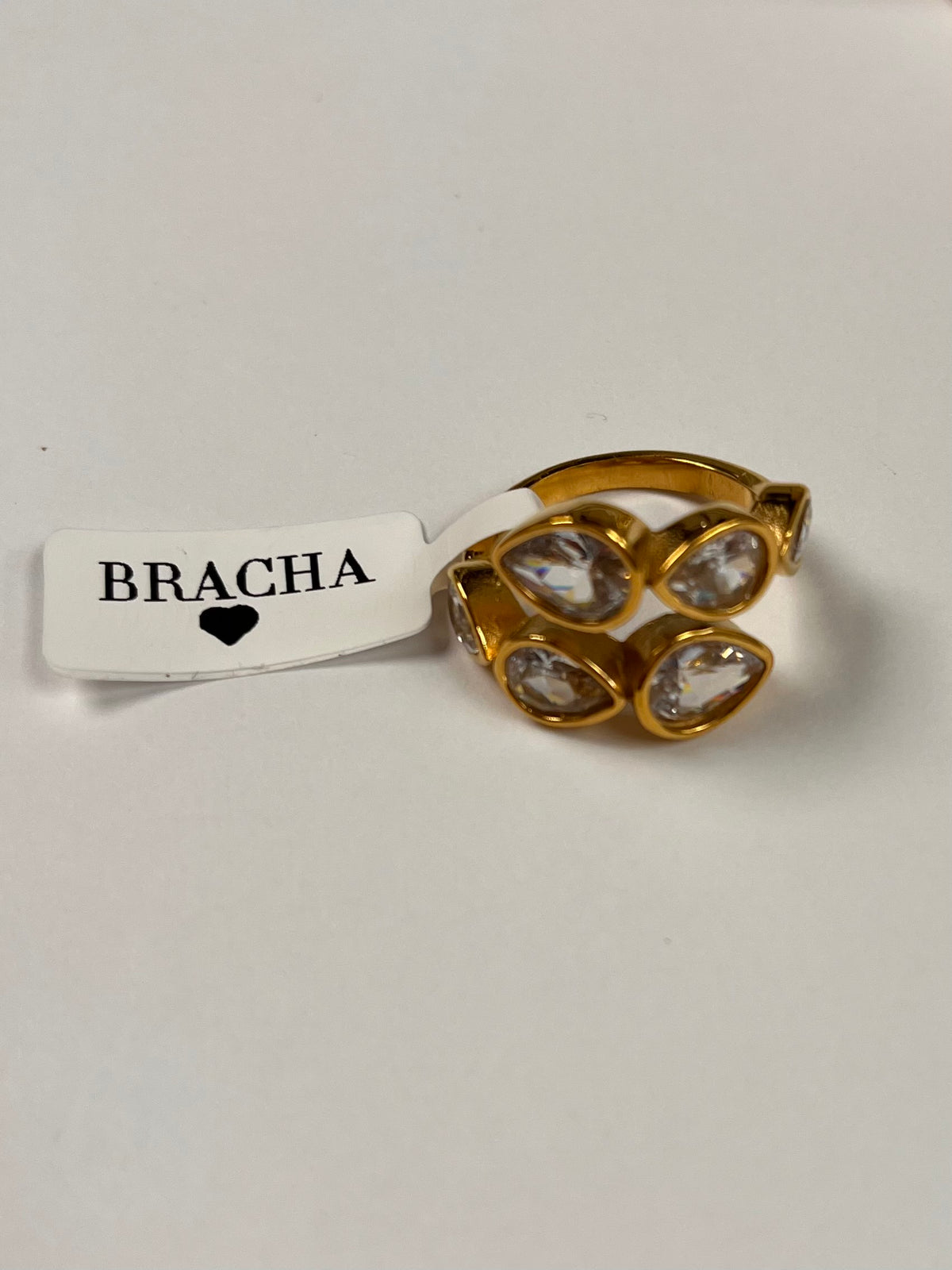 Bracha Harlow Spiral Ring- Gold