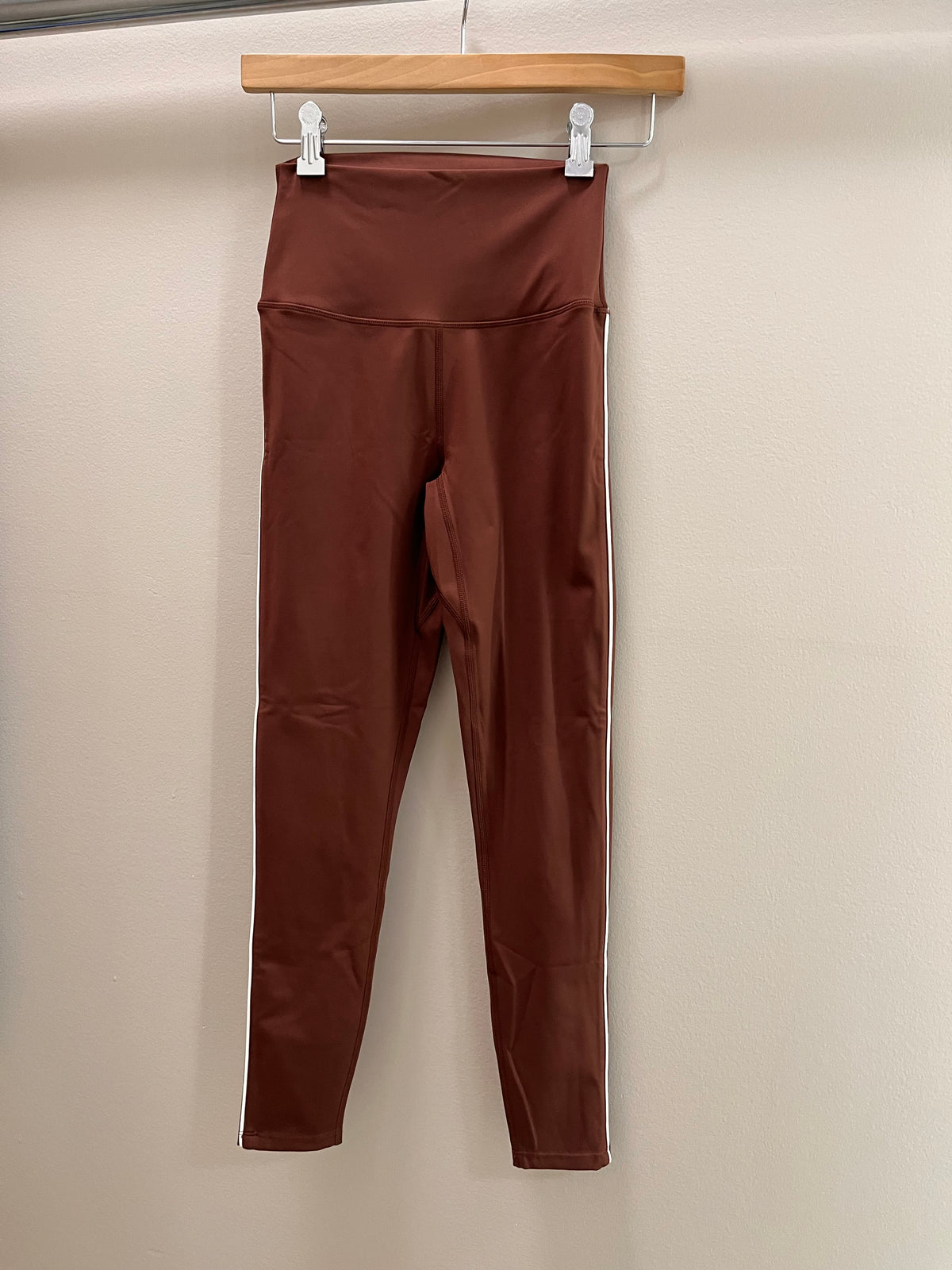 Varley FreeSoft Piped Legging- Brown Stone