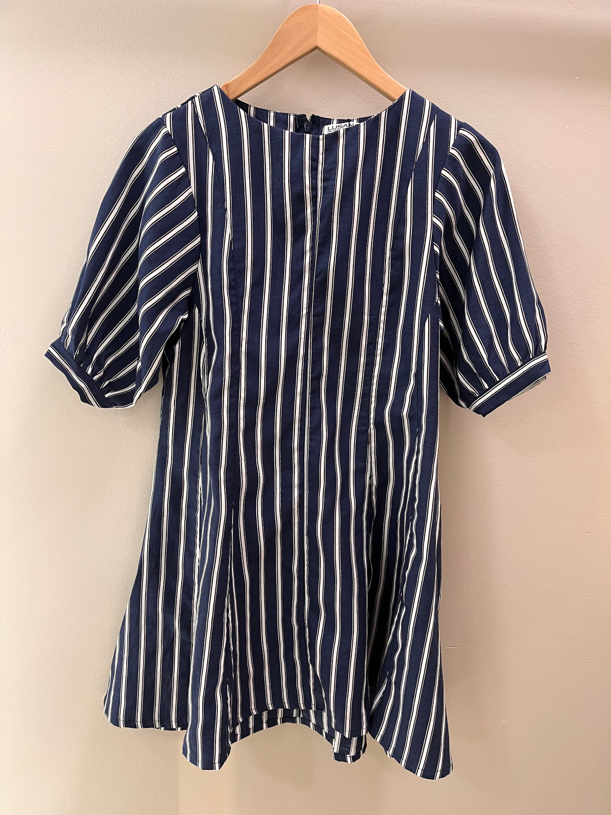 Lusana Tess Dress - Zayn Sripe