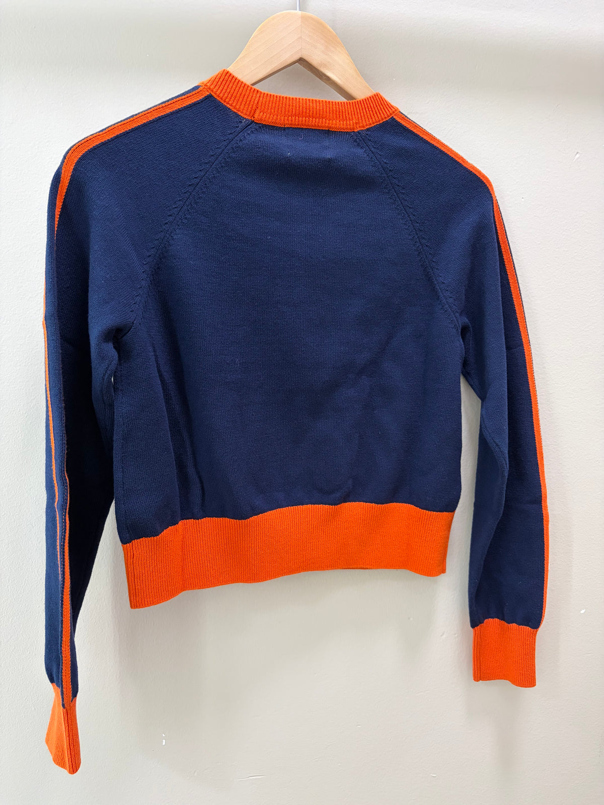 Brodie Danielle Stripe Crew- Patriot Navy