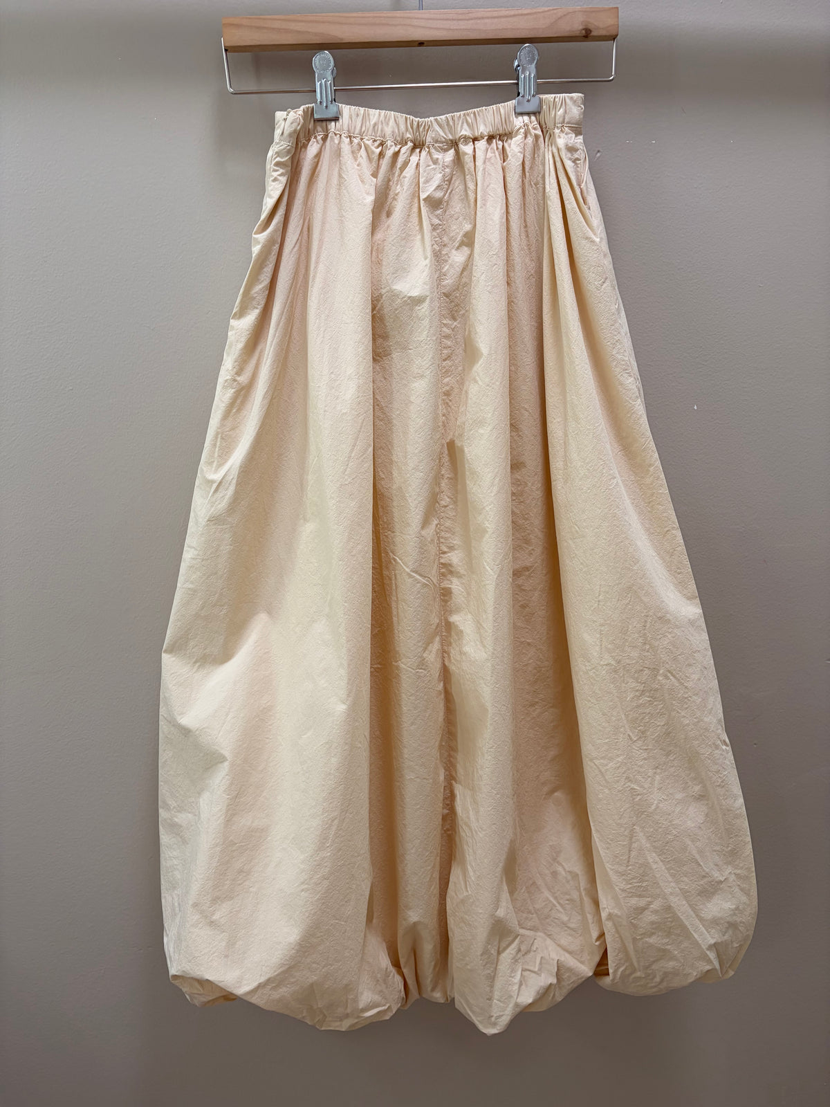 Young Fabulous & Broke Lani Bubble Midi Skirt - Chalk