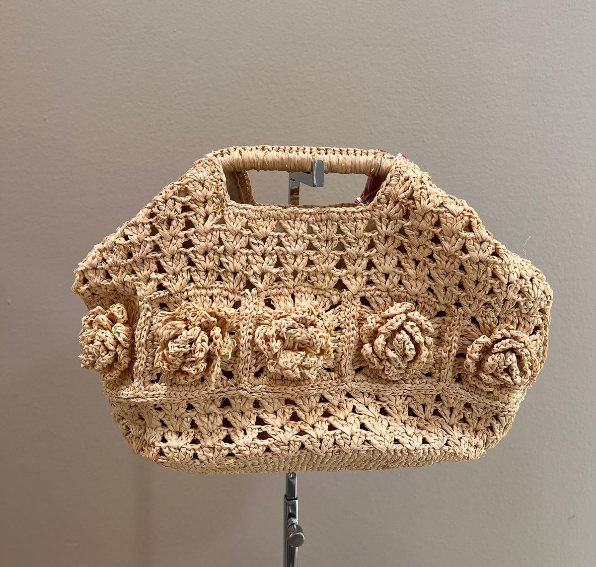 BTB Los Angeles Hazel Clutch- Natural