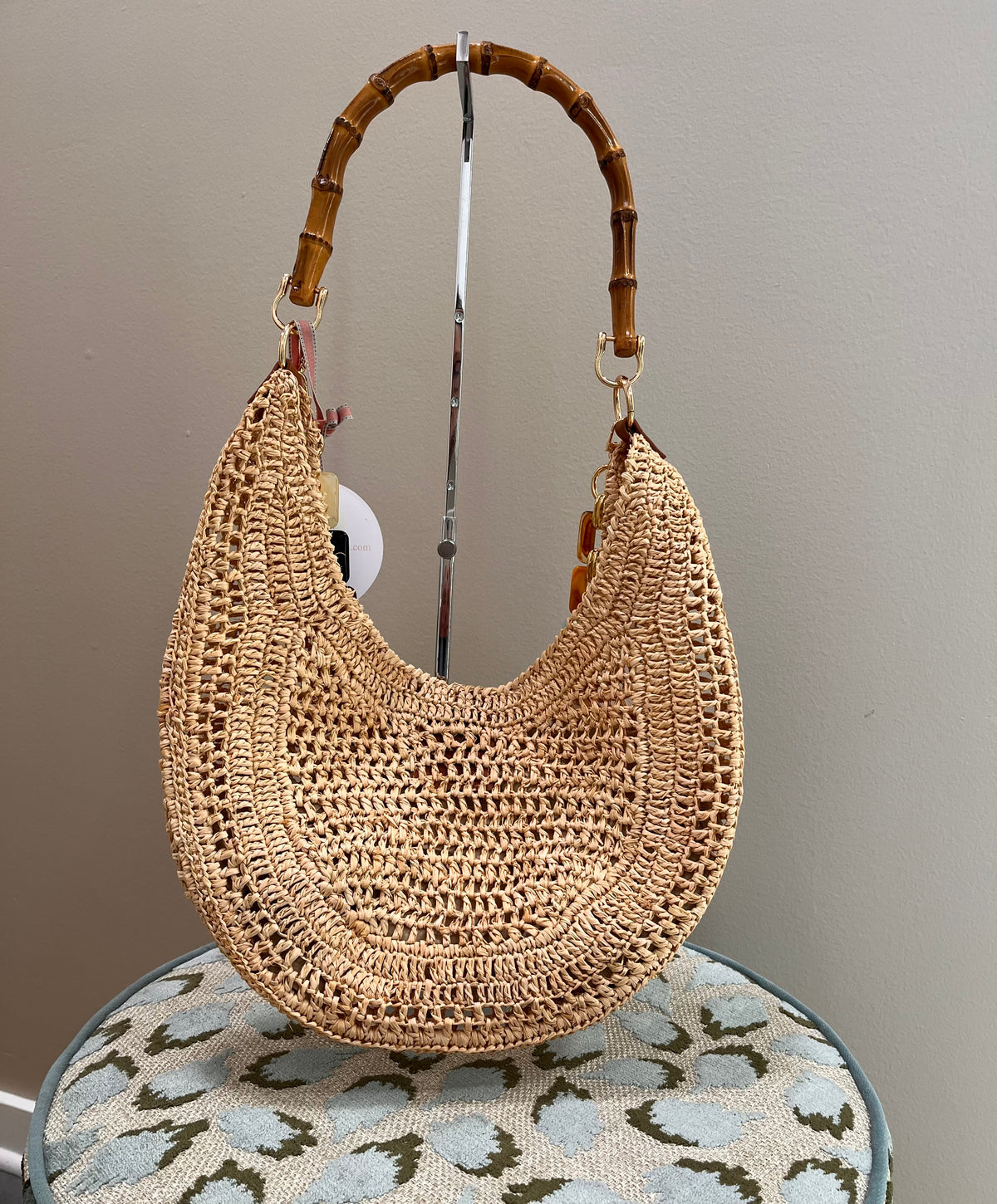BTB Los Angeles Isla Hobo Bag- Natural Multi
