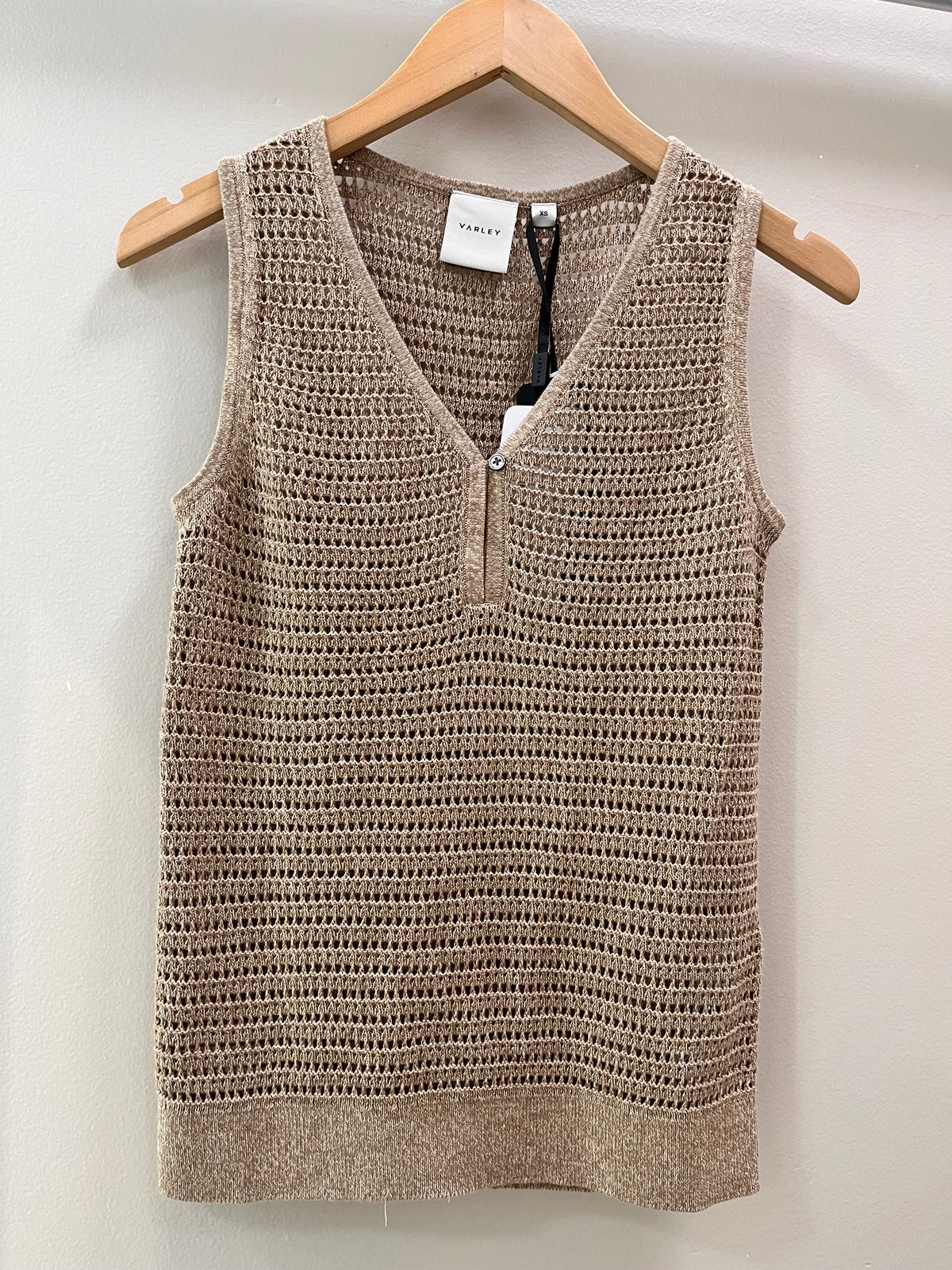 Varley Ramon Knit Tank- Sepia Twist