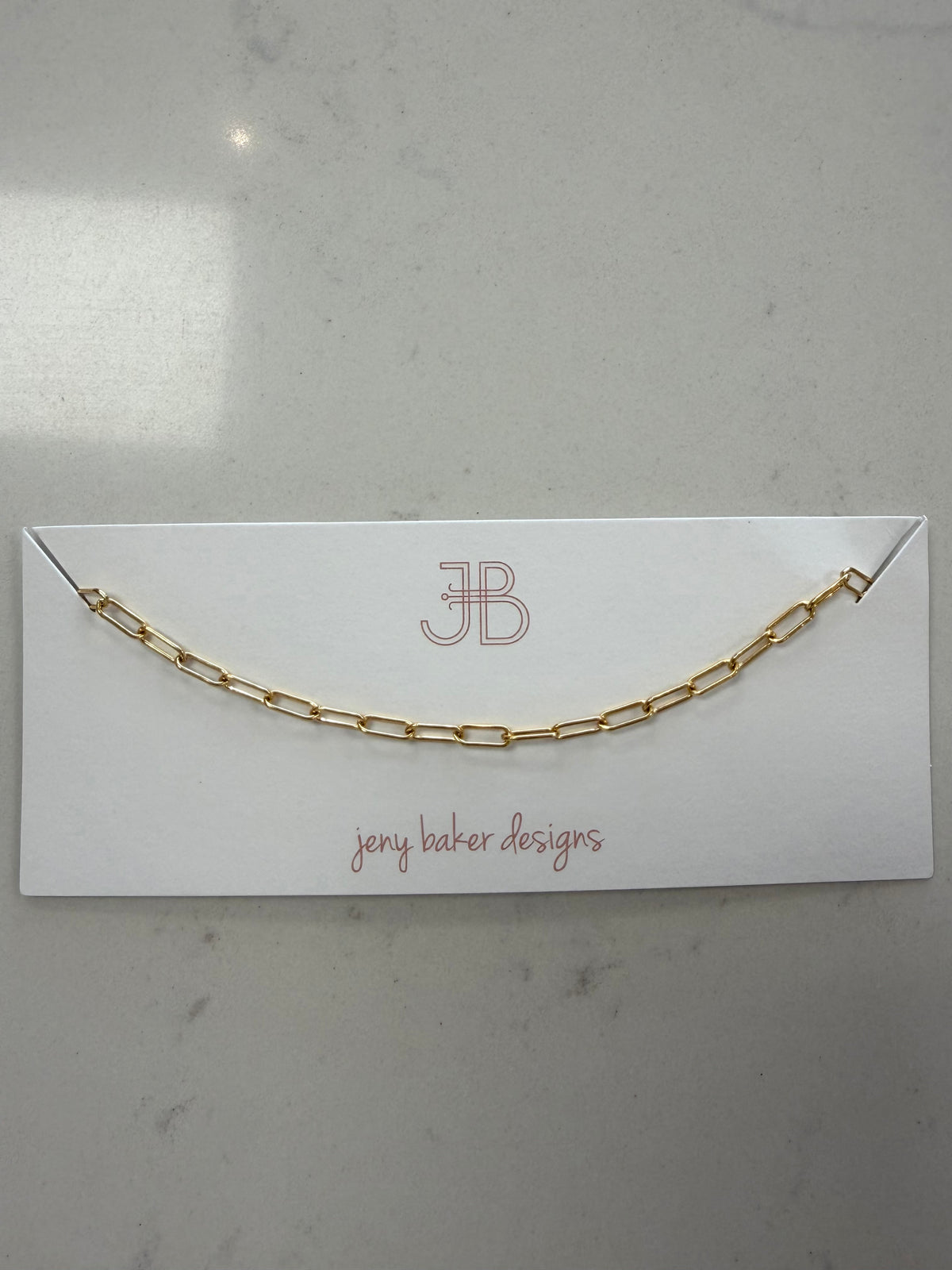 Jeny Baker Box Chain Layering- Small and Medium