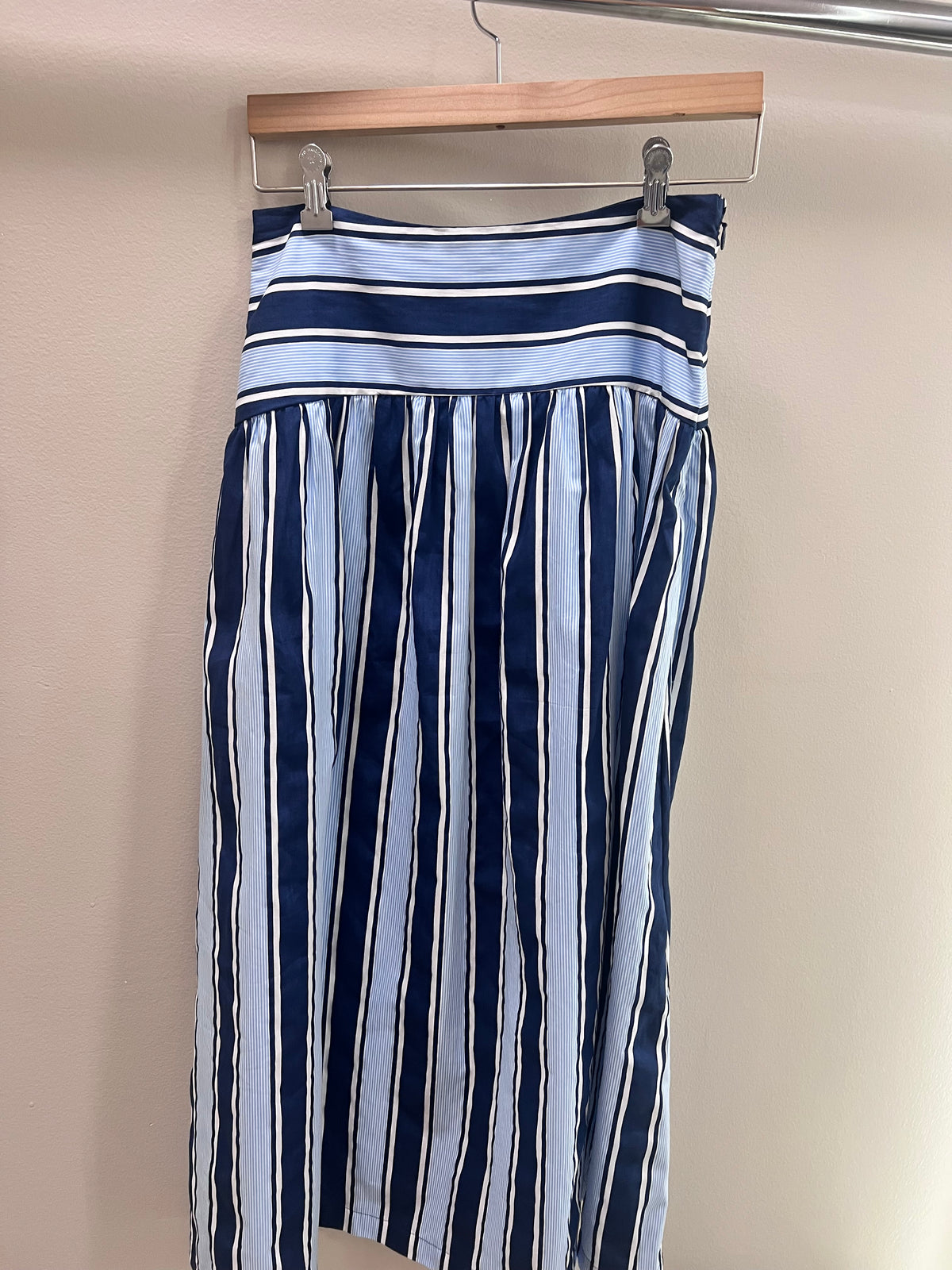 Lusana Oliver Skirt- Harbour Stripe