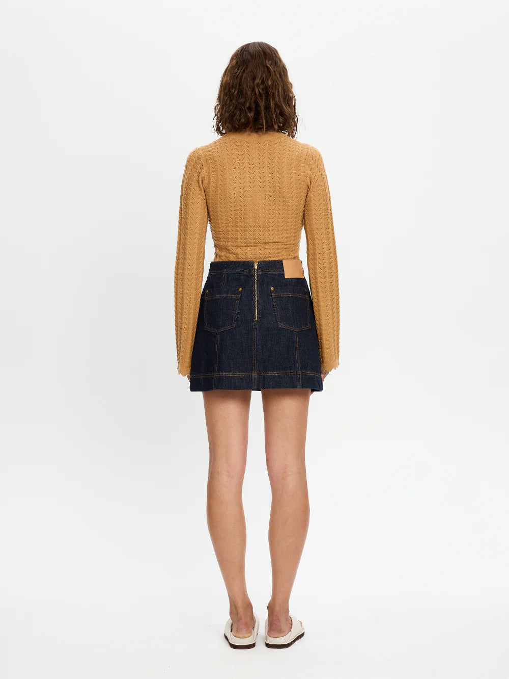 Kivari Logan Knit Top - Tan
