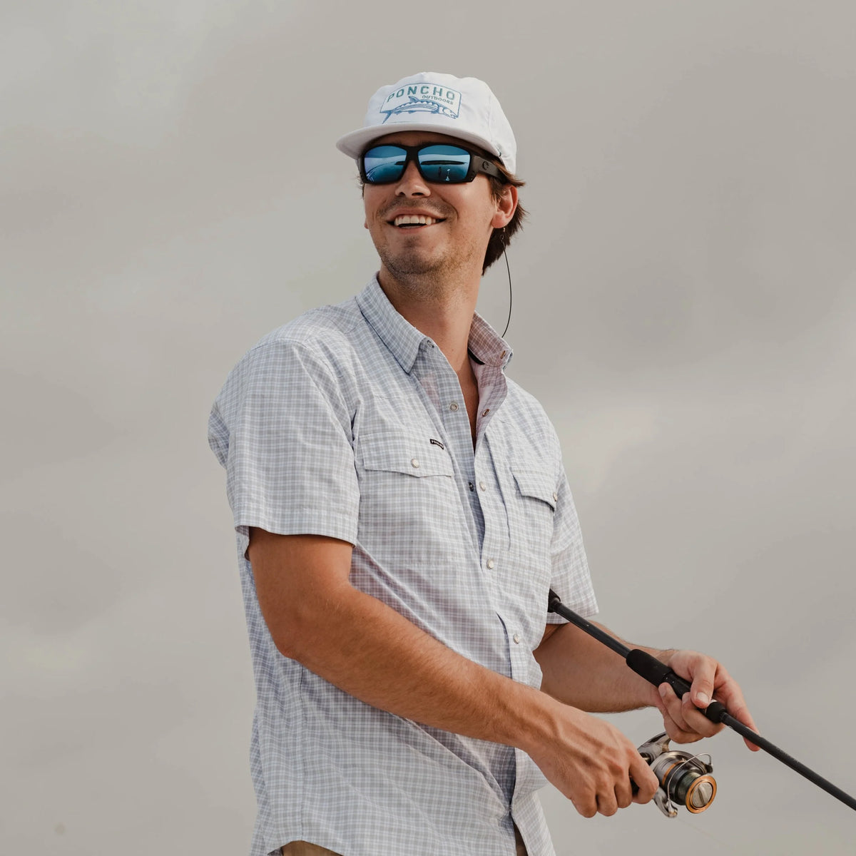 PONCHO Western Short Sleeve Shirt - The Shorthorn