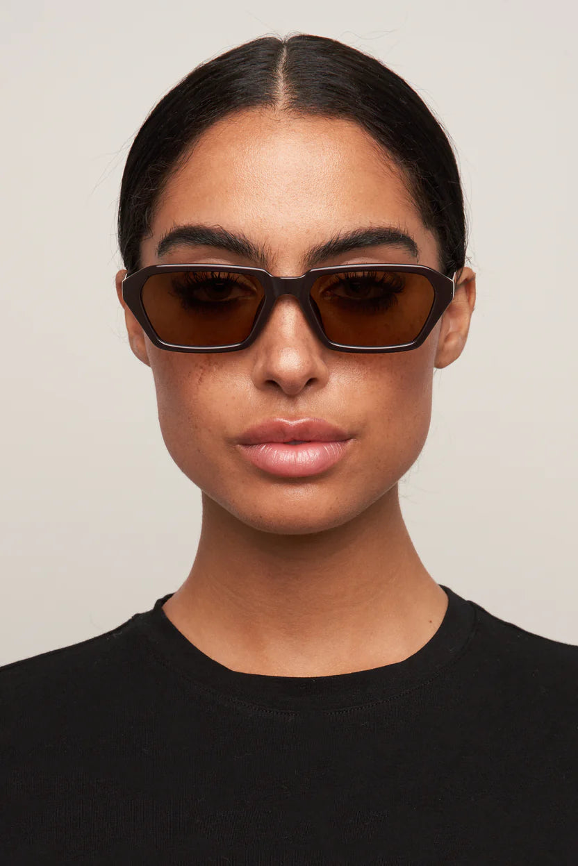 Otra Eyewear Izzy Sunglasses - Dark Chocolate / Brown