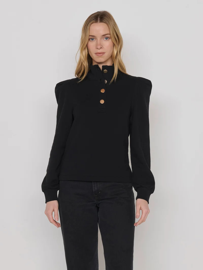 Nation Ltd. Jessie Sweatshirt- Jet Black