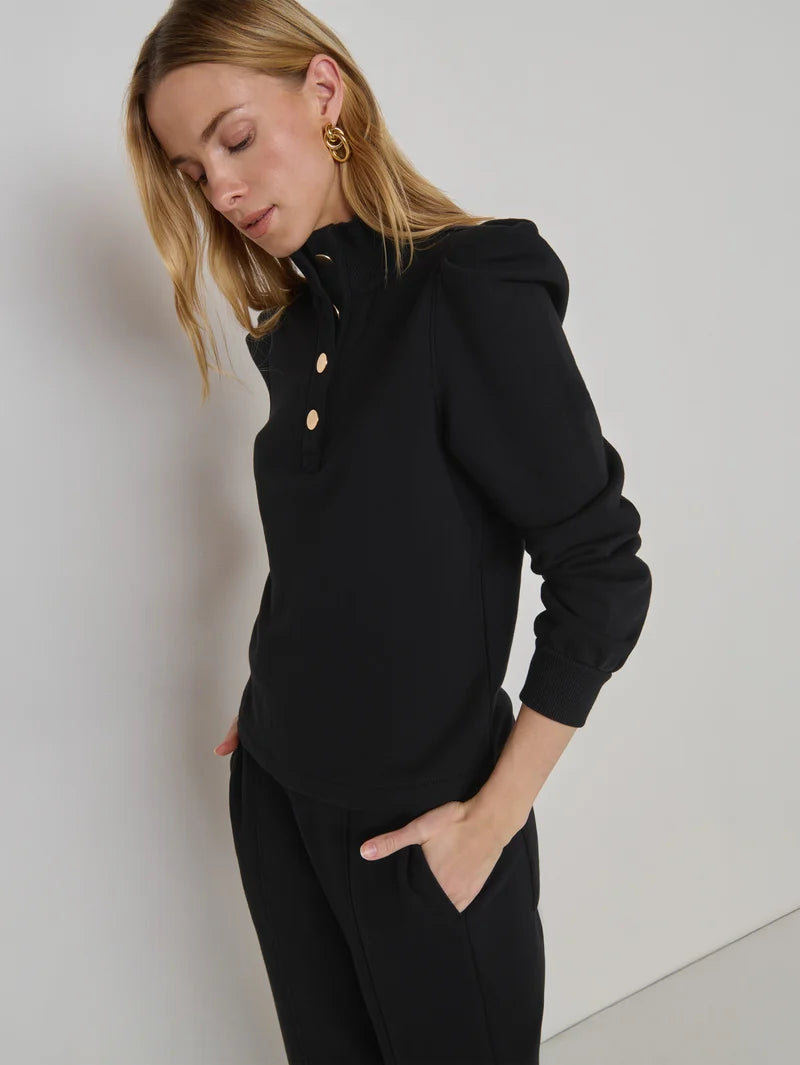 Nation Ltd. Jessie Sweatshirt- Jet Black