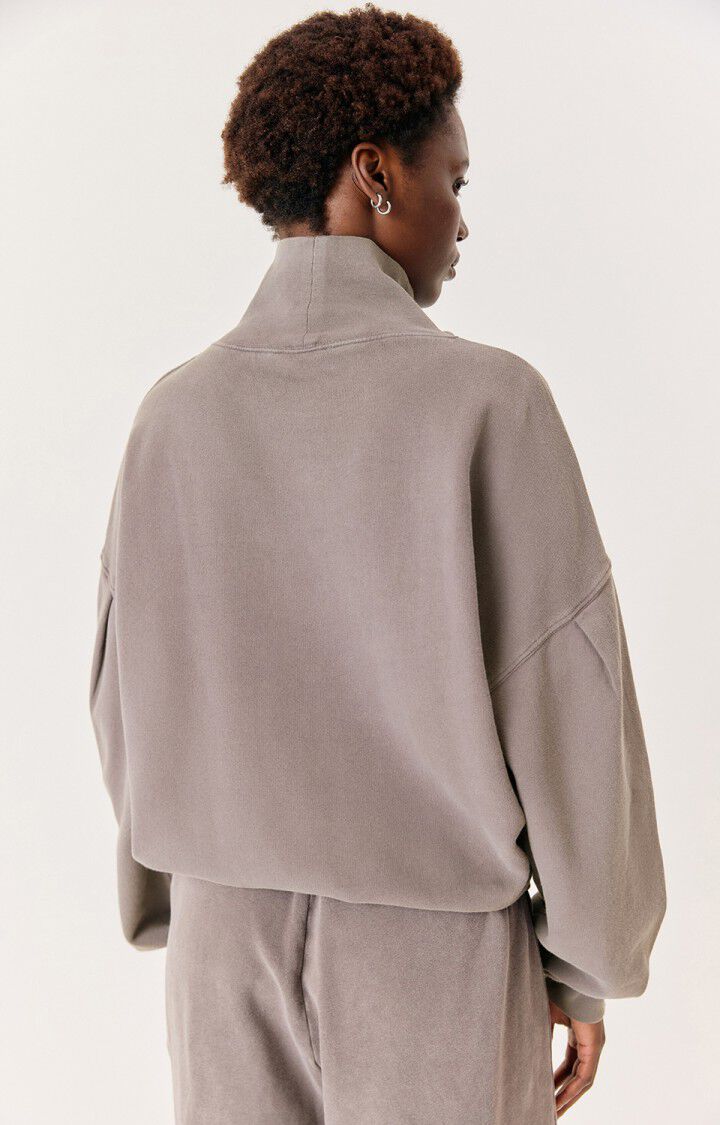 American Vintage Womens Jitbay Sweatshirt - Vintage Ash